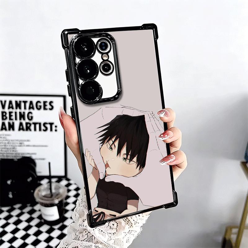 JUJUSU Anime Character Cute Soft Phone Case For Samsung Galaxy S26 Ultra S25 Edge S24 FE S23 Plus S22 S21 + S20 Plating Anti-Fal