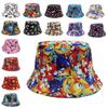 Super Mario Anime Spiel Mario Print Fischerhut Unisex Sonnenschutz Bucket Hat