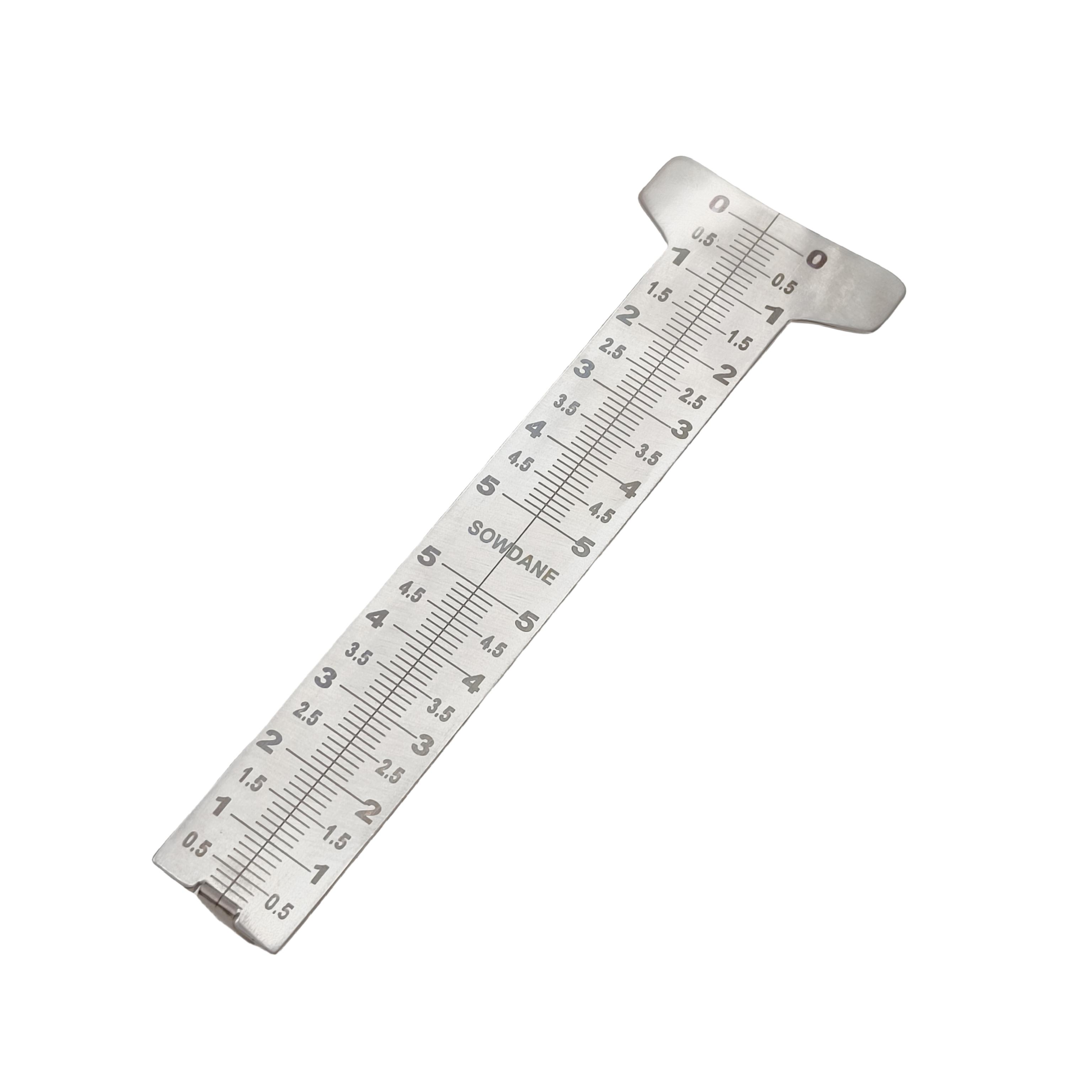 

1 шт. Измеритель дентальных сосочков, папилломер, измерительная линейка для губ, стоматологические лабораторные инструменты из нержавеющей стали 1 piece