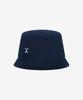 Bajal Va Curved Logo Short Visor Bucket Hat Navy