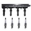 Ignition Coil Spark Plugs Kit For CHEVROLET CRUZE 1.4 2011-2015 ORLANDO TRAX OPEL ASTRA J CORSA D VAUXHALL ZAFIRA 55577898 UF669
