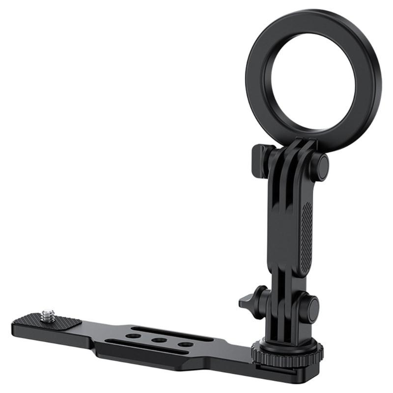 

Quick Release Magnetic Bracket For Camera Accessories Horizontal Vertical Rotates Cold Shoe Expansion AntiScratch 1