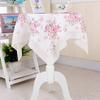 1PC Bedside Table Cover Dust-proof Cover Tablecloth Polyester Round Table Cover Table Cover