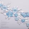1 stk Broderte klesmerker Applikasjonsmerke Roseblomst Sommerfuglmerke Bryllupsklær Dekorasjonstilbehør