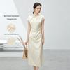 New Chinese Style Tassel Cheongsam Dress
