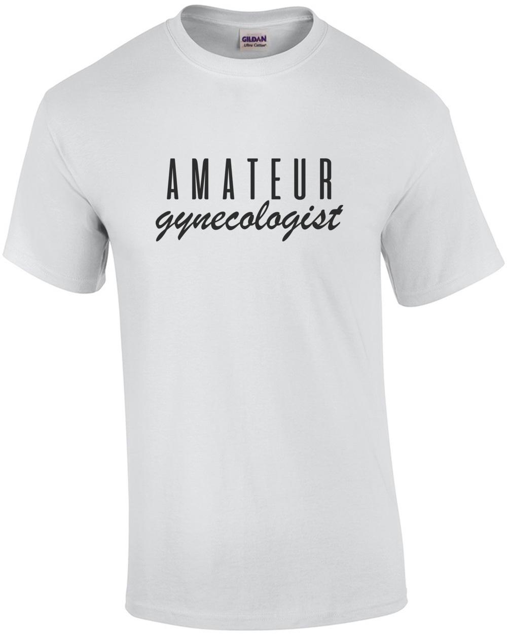 Любитель Гинеколог - Смешная Футболка Унисекс Футболка S