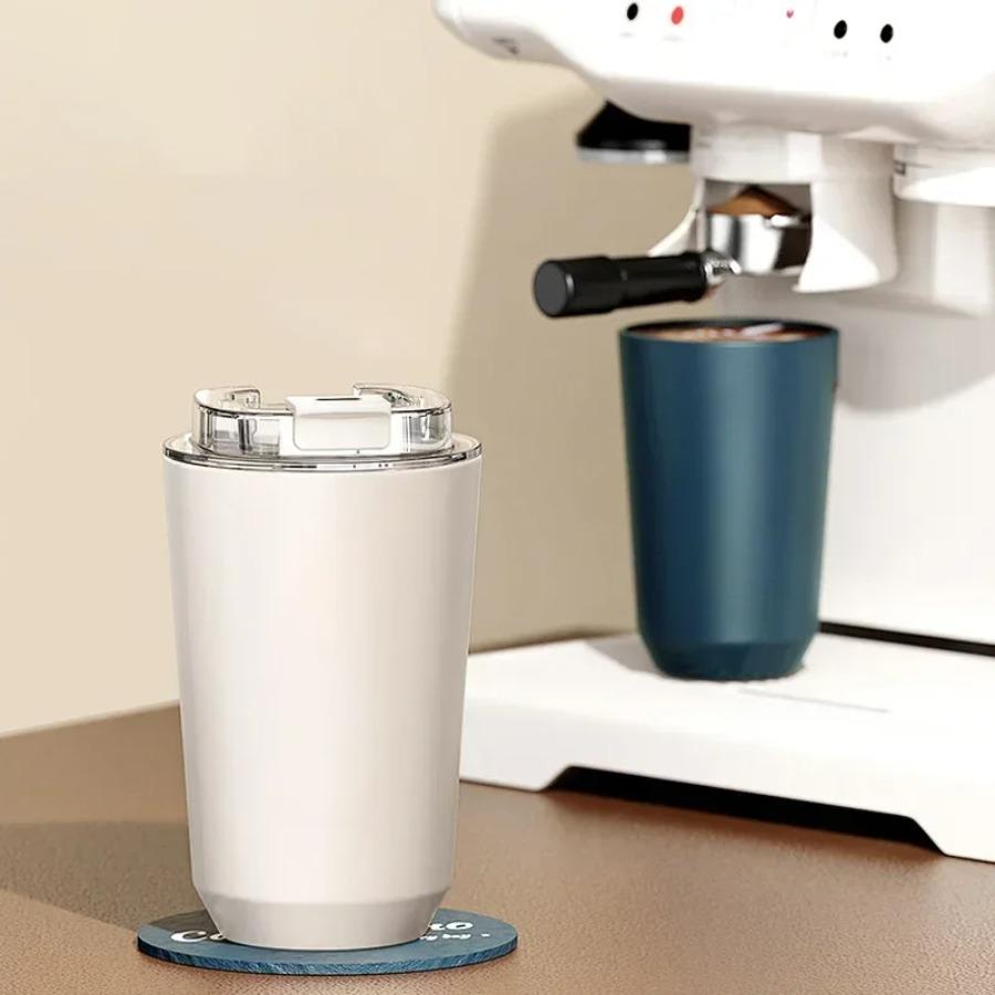 Stainless Steel Vacuum Insulation Cup Insulated Tumbler Travel Coffee Mug Leak Proof Reusable Double Walled Coffee Tumbler
