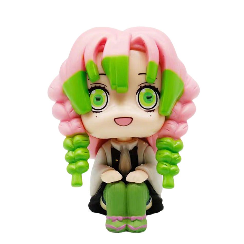 Japan Anime Demon Slayer LOOK UP Mitsuri Kanroji Sanemi Shinazugawa Giyuu Tomioka Muichiro Tokito Figure Toys 11cm