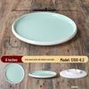 Zhebu Nordic Melamine Round Plate