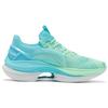 Li Ning Wu Shi 5S 1.0 Fabric Shock Absorption Non-Slip Wear-Resistant Low-Top Running Shoes Men sneaker Light-Blue ARHR071-10