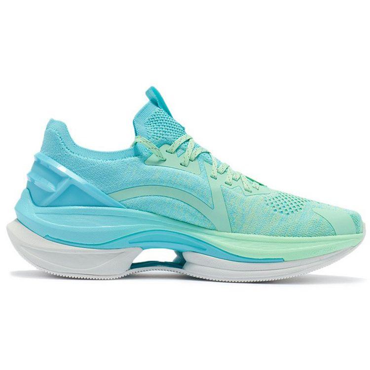 Li Ning Wu Shi 5S 1.0 Fabric Shock Absorption Non-Slip Wear-Resistant Low-Top Running Shoes Men sneaker Light-Blue ARHR071-10
