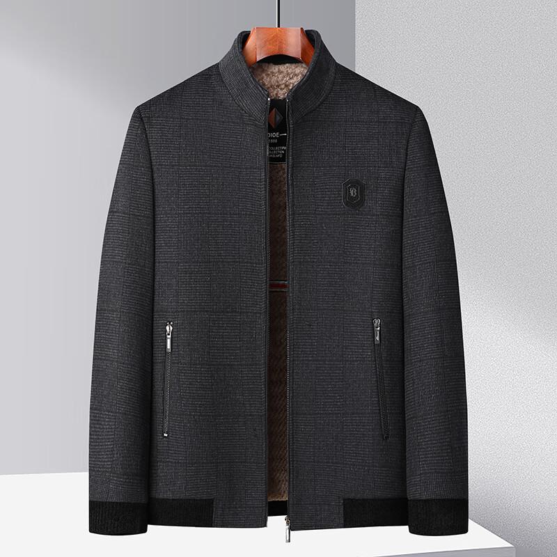 

Firstview Men s Business Casual Wool Blend Jacket 4XL