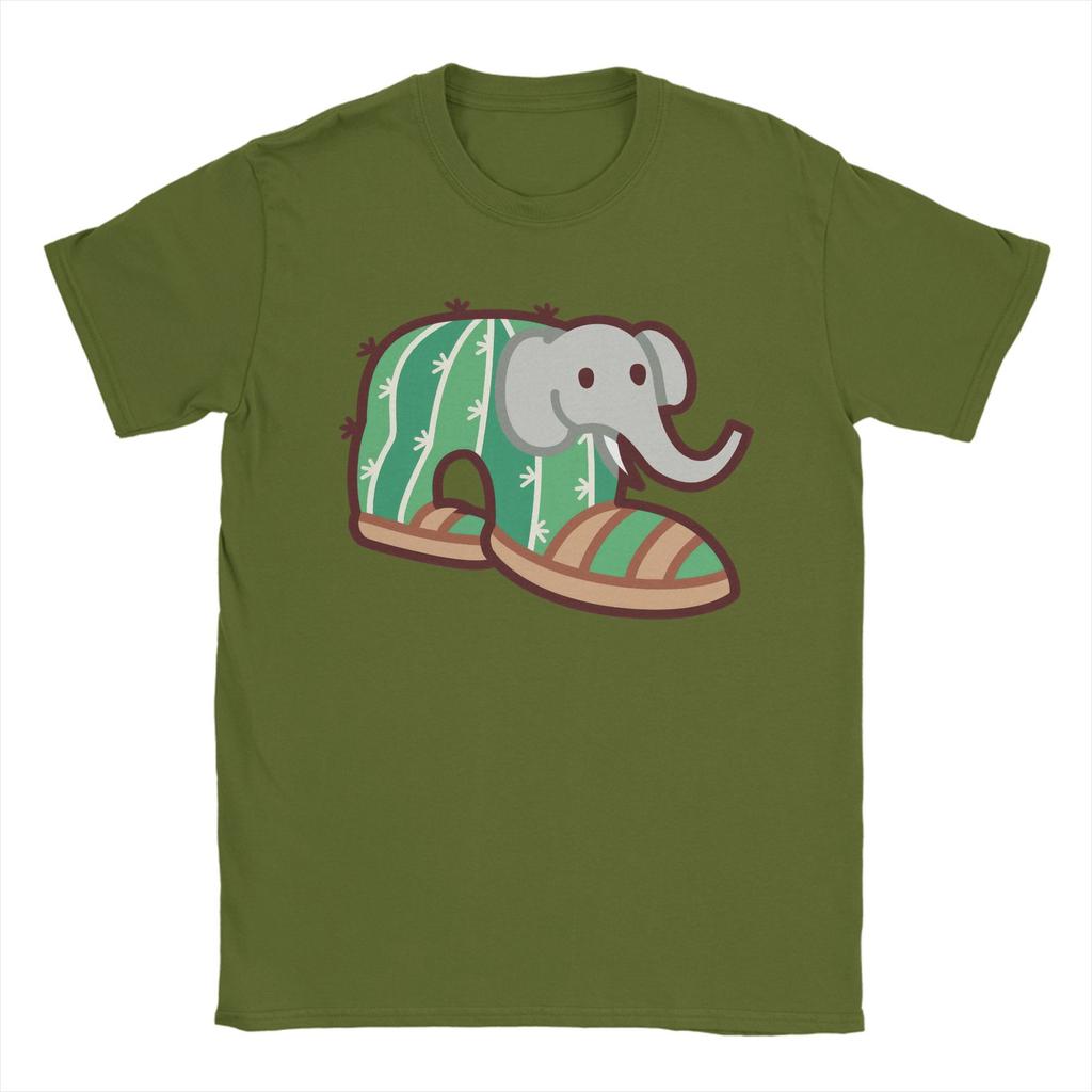 Lirili Larila Italienisches Brainrot Meme T-Shirts Herren Vintage 100% Baumwolle T-Shirt Rundhals Kurzarm T-Shirt Original Kleidung