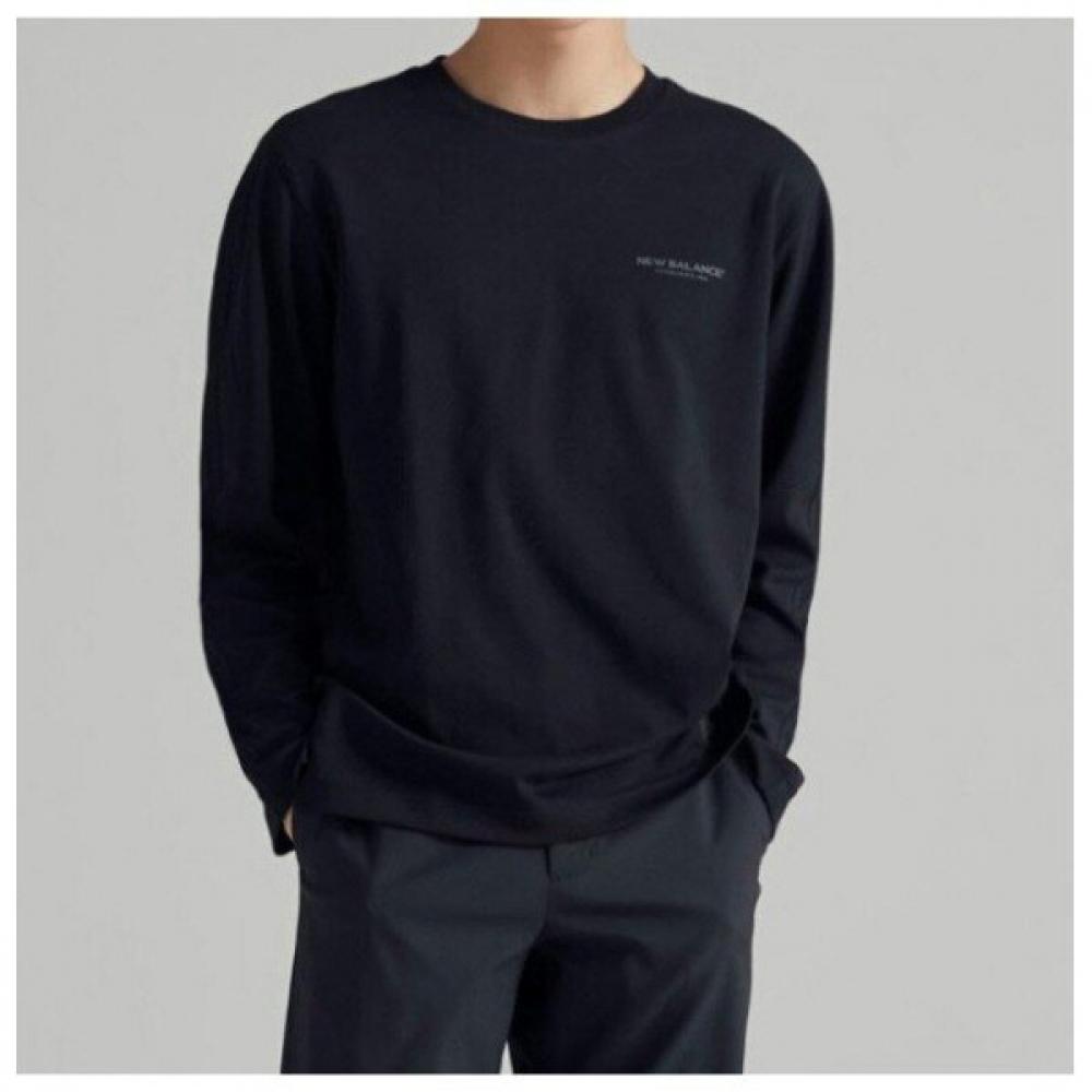 

New Balance Long Sleeve T shirT Men The Track Fresh leTTer Kqj Nbnde32013 19 Black series/110