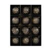 12Pcs Retro Christmas Ball Ornament 8cm Shatterproof Christmas Baubles Hanging Decorations for Tree Wreath Mantels