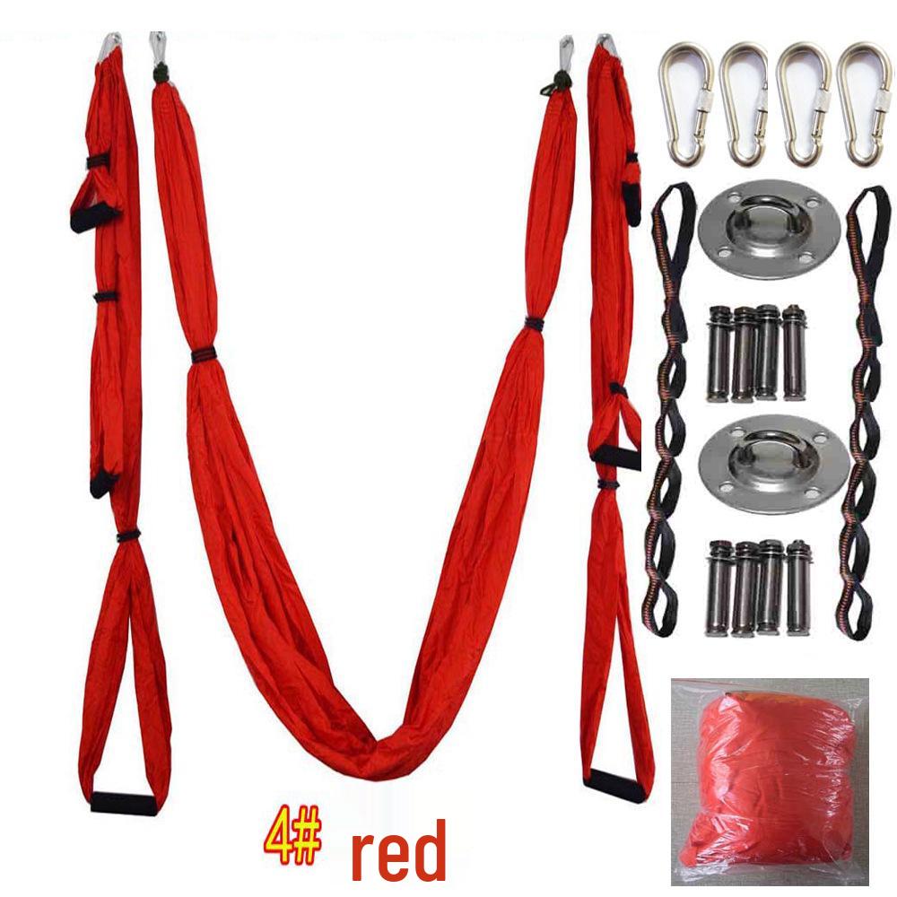 Sada hamaky pro aerial jógu: 6-úchytkový neelastický nylon pro inverzi a fitness