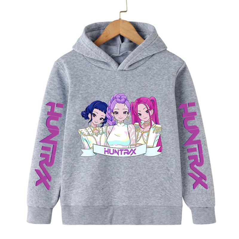 Hoodies Sweatshirts Girls Children's Cartoon Print Fashion Sweatshirt Cute Casual Comfortable Hoodie Girl Children