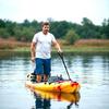 Set Of 2 Modifiable Pirogue Stabilizing Belts With Not Slip Pulls For Scull Board Stability And Portability