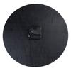 Elegant Simplistic Wood Wall Clock with Creative Crack Detail for Home Decors Battery Operated Round Hanging Clock