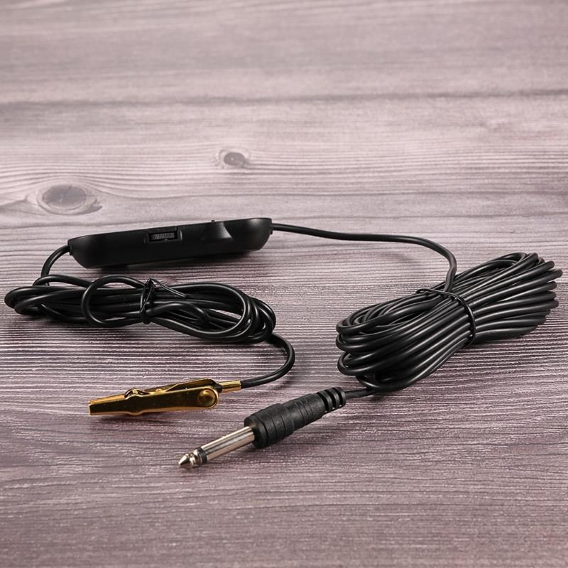 Clip on Pickup for Various String Instruments Including Guitar and Violin 6.3mm Stereophonic Link Cable Compact Design