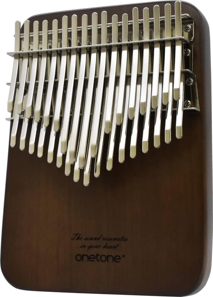 ONETONE One Tone Kalimba 34 Touches Débutant Set Noyer Noir Matériau Réglage Clé Réglage (Piano à pouce) OTKLS-34/BWN [Cas spécial/Nettoyage