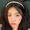 Ponlar Hairband Cute Classic Silver Line Women