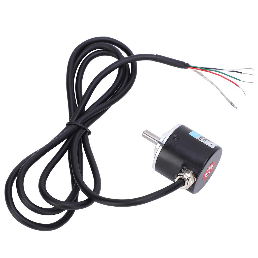 Koder 5?Enkoder inkrementalny 24V DC AB 2-fazowy z wałem pełnym do automatyzacji biura