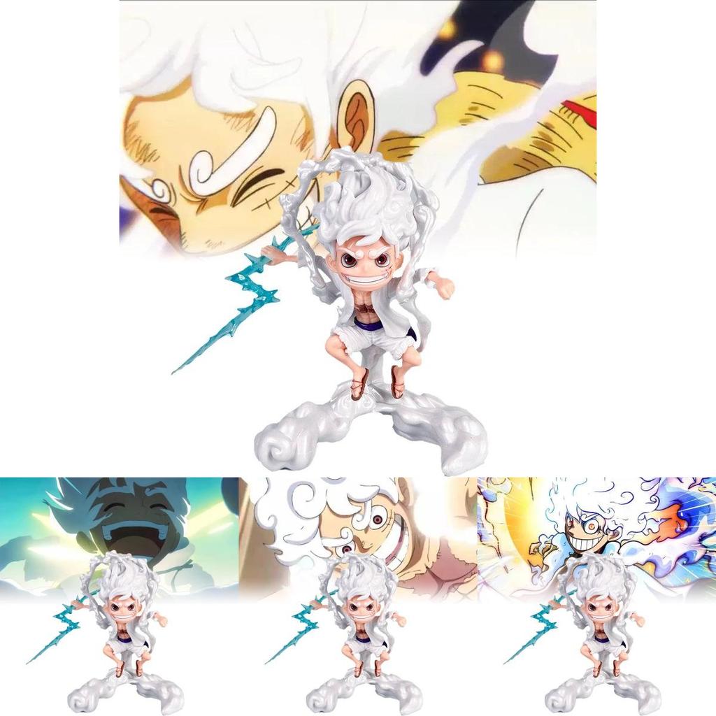 Vibrant Anime Figure Sd Nika Luffy Gear Five Awakening Model Display