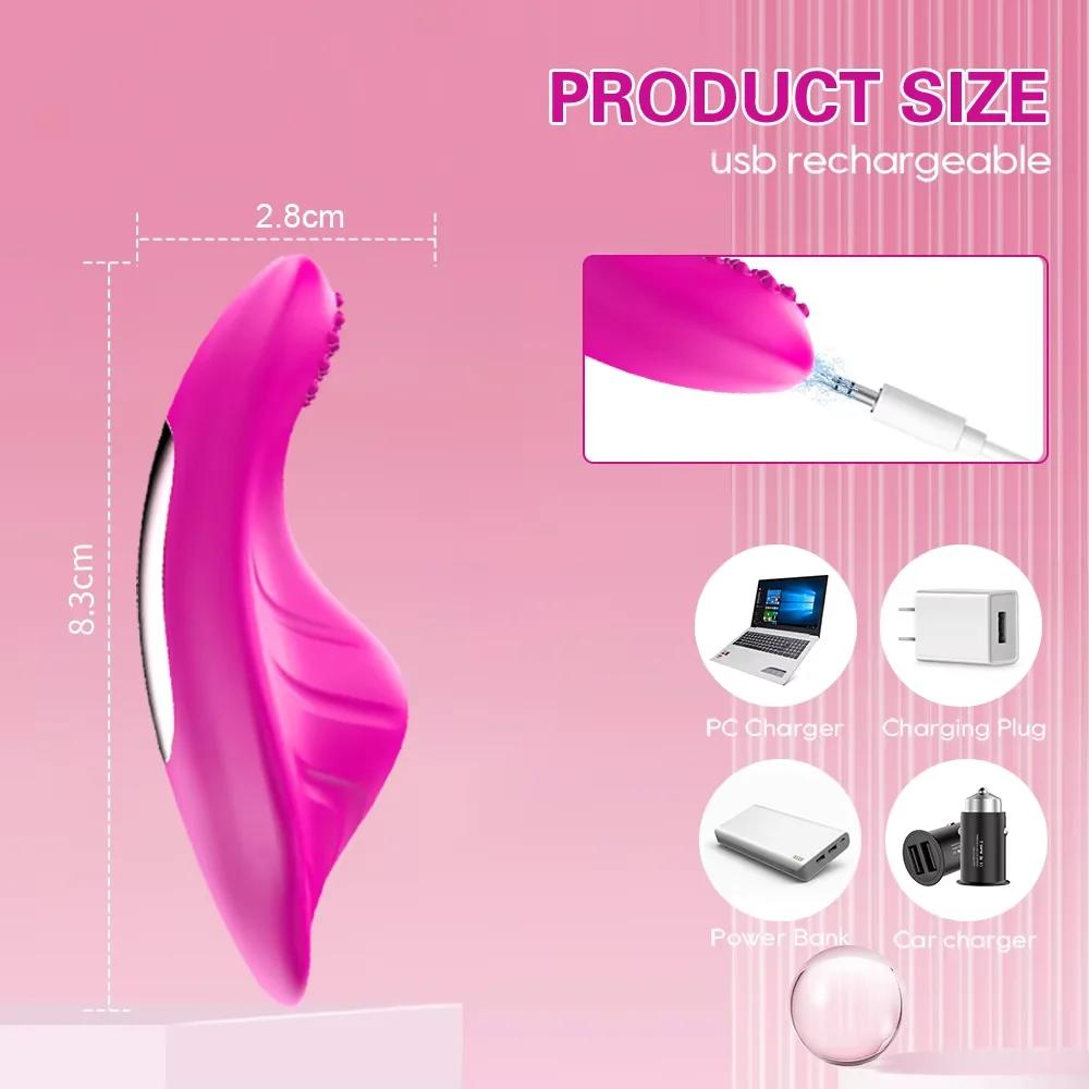 APP Remote Control Butterfly Vibrators for Women Wearable Panties Vibrator Clitoris Stimulator G Spot Massager Adult Sex Toys