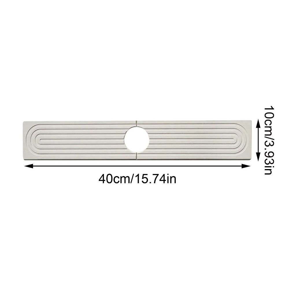 Diatom Mud Fast Drying Faucet Mat Moisture-proof Diatomite Stone Sink Tray  Bathroom Counter