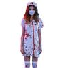 Halloween horror sangue enfermeira traje feminino masculino médico traje casal férias terror cosplay halloween role play traje