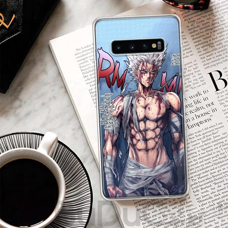 One P-Punch-Man Garou Cover For Samsung Galaxy S8 S9 Plus S10 Lite Note 8 9 10 Pro 20 Ultra S7 Edge M11 M21 M32 M51 Print Coque