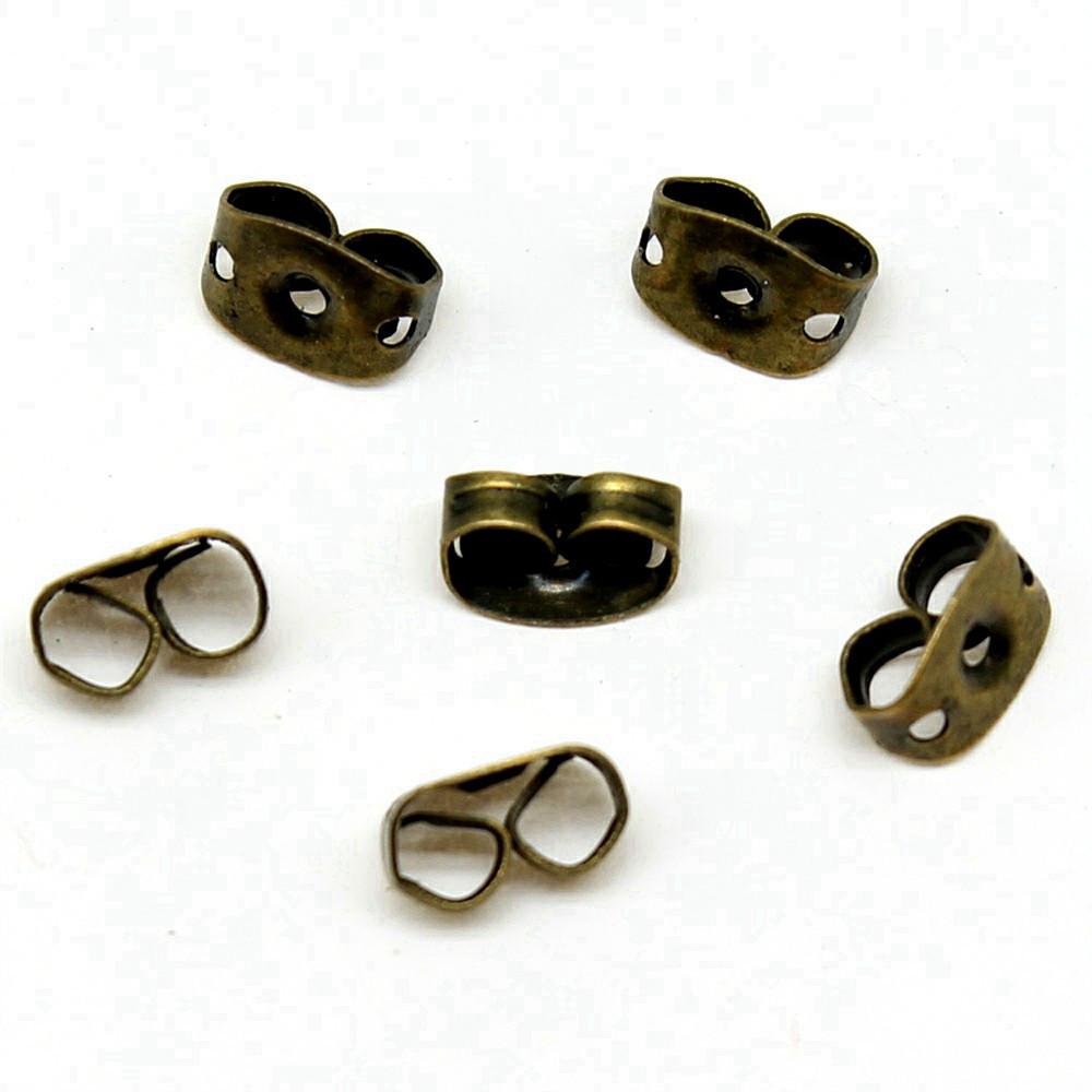Clear Rubber Earring Backs Safety Stoppers For Stud Earrings Ear Hooks Studs