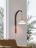 Nordic Minimalist Copper Rotatable Wall Lamp for Bedroom and Living Room