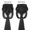 Traditional Women Hanfu Wigs Long Straight Integrated Hair Bun Hanfu Wig Headband  Princess Cosplay