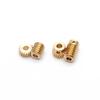 1:20 Turbine Set 0.4M 20T 3mm Brass Worm Reduction Gear 90-Degree Drive DIY Car Model