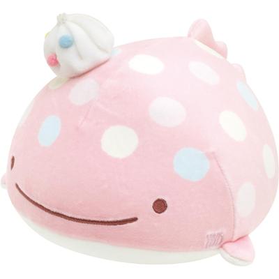 San-X Jinbei-san Super Mochimochi Rundes Plüschtier (S) Jinbei-san (Rosa) MO56501