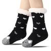 Women's Winter Cute Thick Slipper Socks with Grippers Non Slip Warm Fuzzy Socks With Soft Fleece Lined Home Grips Socks for Women Fluffy Slipper Socks