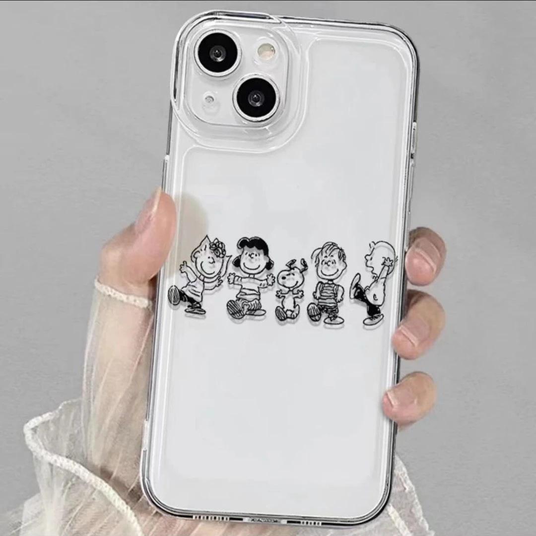 Platoon station Snoopy iPhone11Promax mobile phone case space case for Apple 11promax transparent 11 IPhone17ProMax
