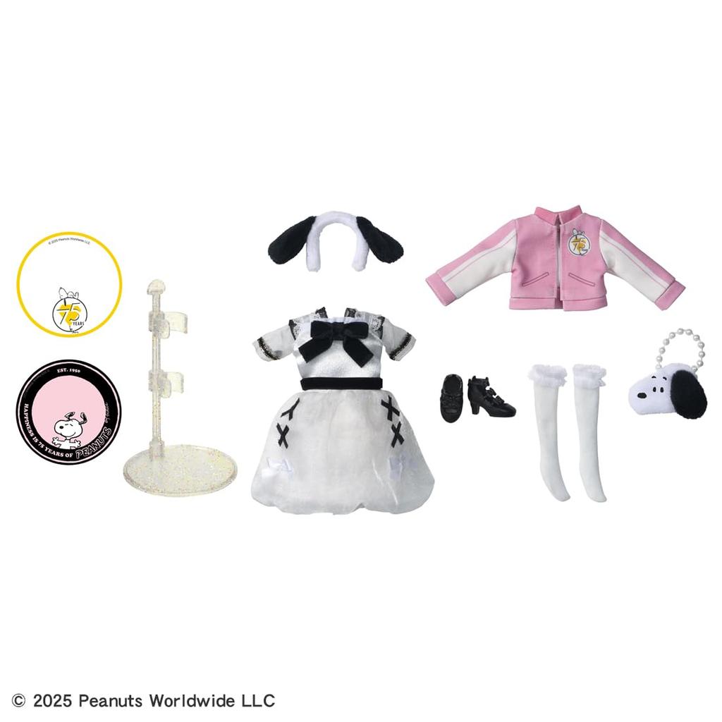 TAKARA TOMY Licca-chan Doll Photogenic Licca PEANUTS 75th Anniversary Snoopy Style