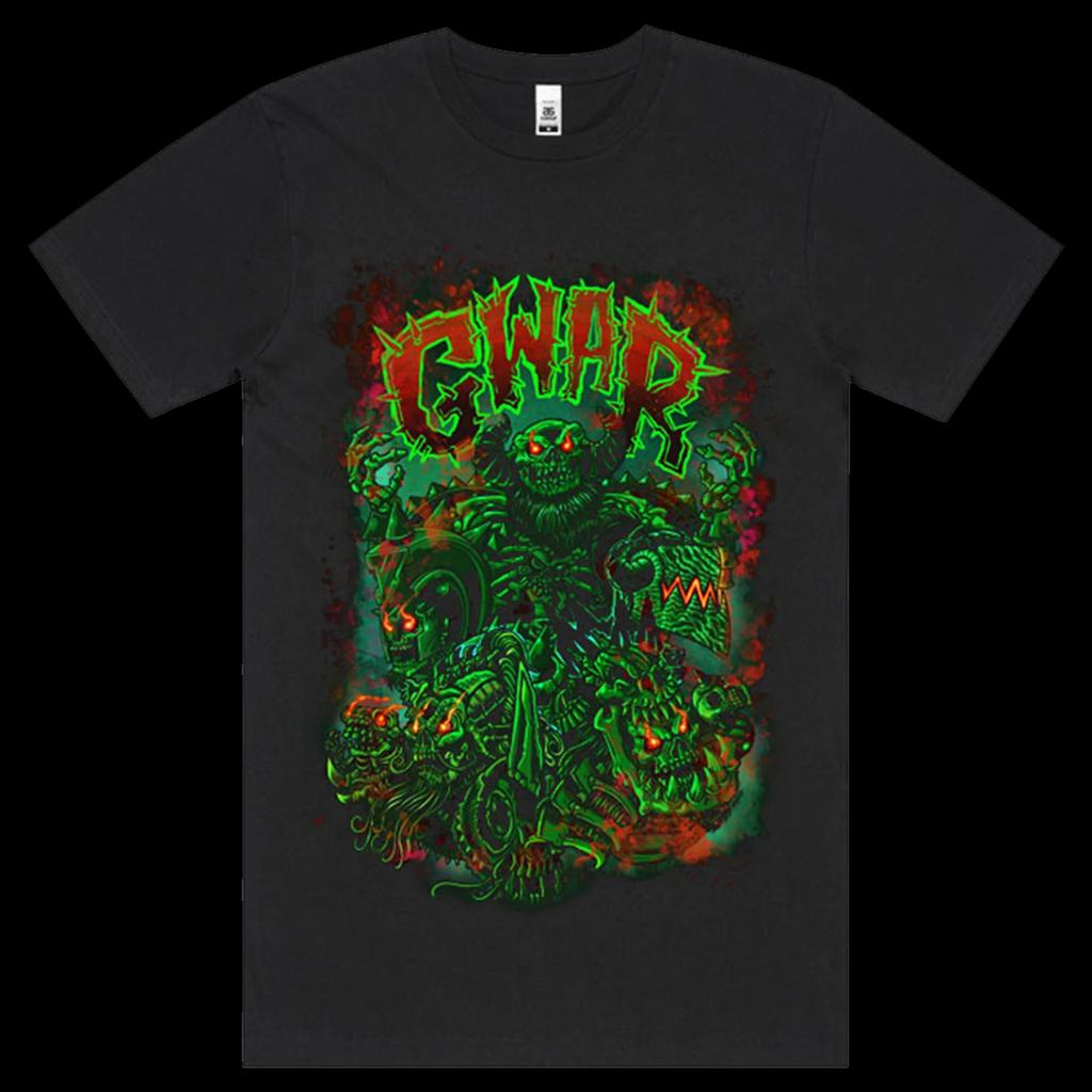 Fashion Unisex Women GWAR American Heavy Metal Band T Shirt Design for Lovers Available in Size Vintage Cotton Casual Breathable