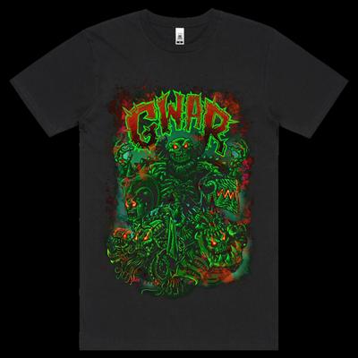 Fashion Unisex Women GWAR  American Heavy Metal Band T Shirt Design for Lovers Available In Size Vintage Cotton Casual Breathable