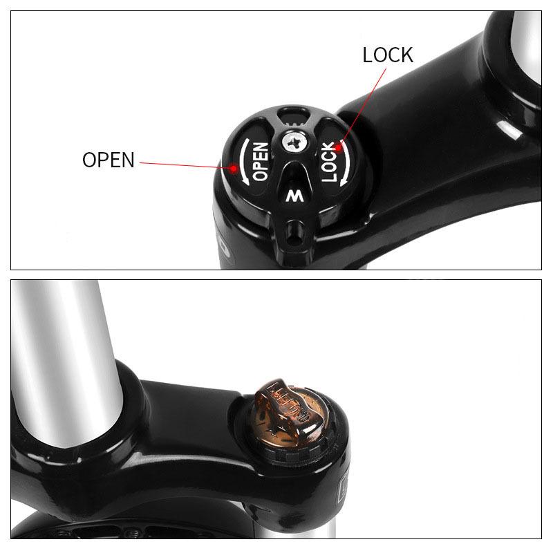 SUNTOUR XCM MTB Fork 26 27.5 29 inch Shoulder Control Locking Mechanical Aluminum Oil Spring Fork 100mm