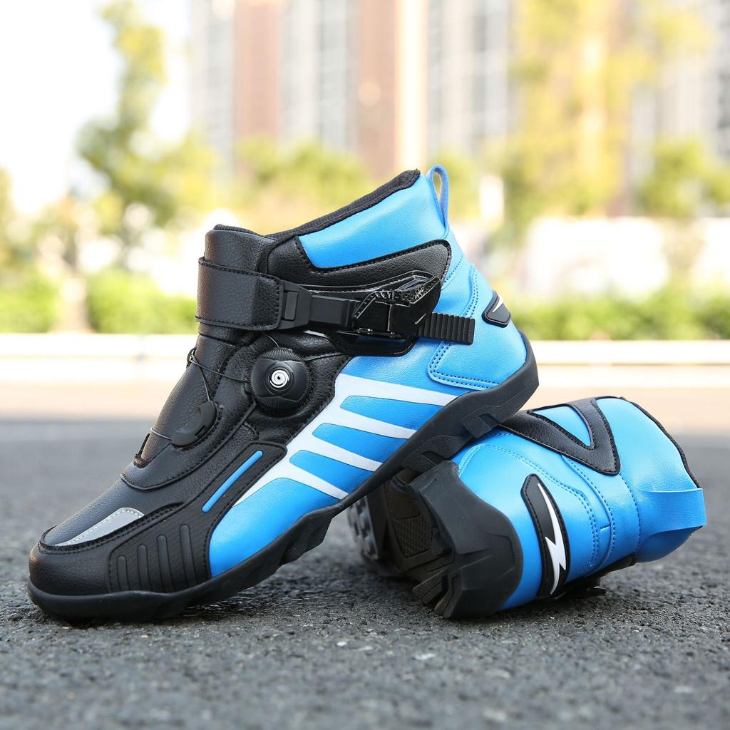Scarpe da moto Soubu da uomo, stivali da fuoristrada per tutte le stagioni, attrezzatura da corsa corta da viaggio