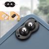 4Pcs Self Adhesive Type Mute Ball Universal Wheel 2/4 Beads Furniture Casters Wheels Stainless Steel Wheel 360° Rotation