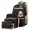 School Backpack Satchel Bag Pencil Case 3-in-1 Keychain