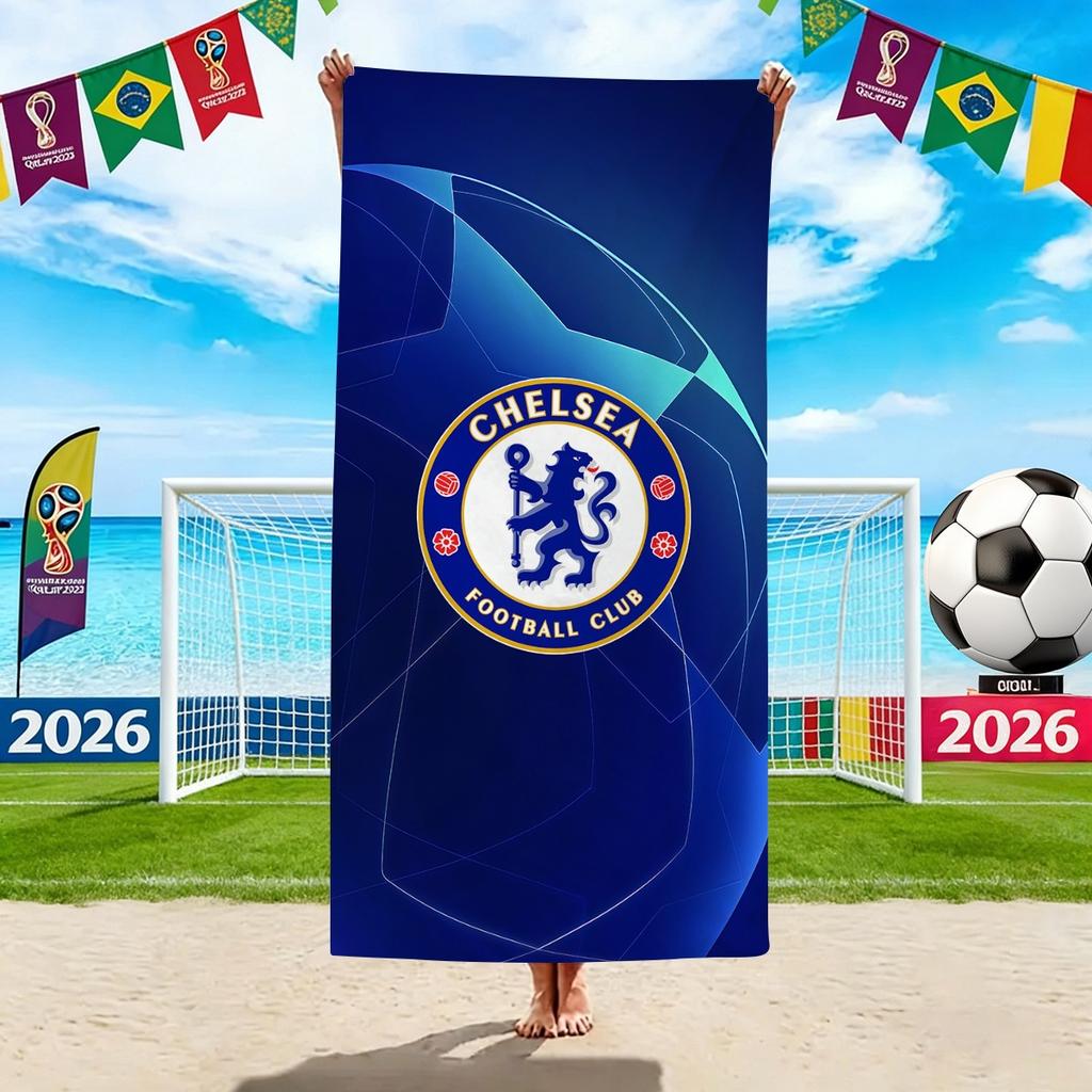 World Cup Beach Towels, Us-Canada-Mexico Football Team Microfiber Quick-Drying Absorbent Bath Towels, Sports Towels
