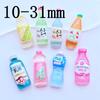 10Pcs New Kawaii Cute Fruit Beverage Flat Back Resin Cabochons Scrapbooking DIY Jewelry Craft Decoration Accessorie