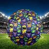 Poppy Playtime Print Size 5 Soccer Ball, PU Wear Resistant Football for Match Training and Daily Practice, Birthday Gift for Soccer Fans