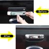 ABS Silver Tailgate Door Handle Bowl Decor Cover Trim For Ford Ranger 2015-